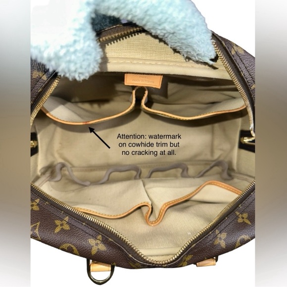 135 Louis Vuitton Monogram Deauville Handbag - Picture 12 of 16